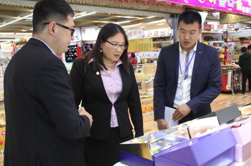 法国跨文化中新主席陈明红一行莅临韩国商品交