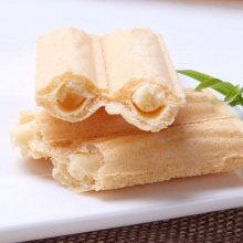 韩国进口零食 可瑞安榛子威化 巧克力味 奶油味夹心饼干142g