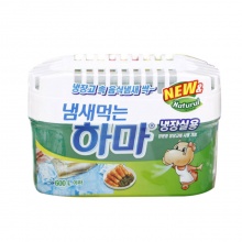 韩国进口正品 河马 绿茶 冰箱除味剂 冰箱去味剂 除异味 杀菌保鲜