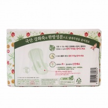 韩国LG正贵爱娘草药卫生巾29cm18片祛异味缓解生理痛290mm批发