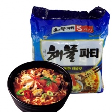 九日牌海鲜拉面单包海鲜味125g 5连包625g速食方便面