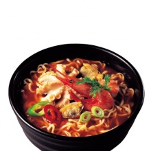 九日牌海鲜拉面单包海鲜味125g 5连包625g速食方便面