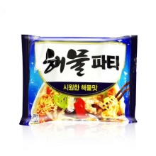 九日牌海鲜拉面单包海鲜味125g 5连包625g速食方便面