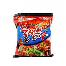 韩国进口食品 九日牌香辣海鲜干拌面 韩剧泡面方便面 140g 单包