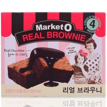 韩国 好丽友MarketO巧克力布朗尼泡芙手工蛋糕 80g