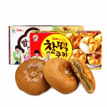 韩国进口零食品九日青右原味 板栗 两口味夹心打糕牌休闲糕点