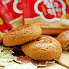 韩国进口零食品九日青右原味 板栗 两口味夹心打糕牌休闲糕点