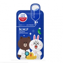 韩国专柜正品 可莱丝新款卡通动物面膜 N.M.F针剂水库面膜 10片