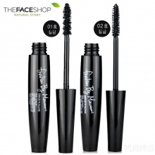 韩国TheFaceShop菲诗小铺黑杆睫毛膏防水纤长卷翘浓密不晕染正品
