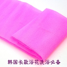 韩国进口舒适沐浴花 洗浴球 浴花 浴擦 沐浴球 洗澡必备（颜色随机发）