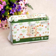韩国正品LG贵爱娘护垫 韩方卫生巾17cm护垫 17.5厘米姨妈巾175MM