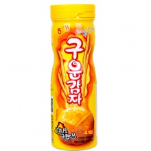  韩国进口零食 正品海太碳烤薯棒薯条108g大桶土豆条非油炸饼