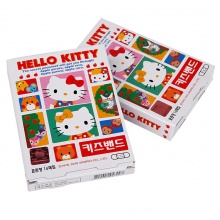 韩国进口急救创口贴防水止血贴可爱卡通hello kitty儿童创可贴