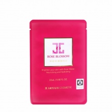 韩国正品 jayjun新品rose mask红玫瑰水光针面膜焕白保湿补水10片 