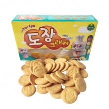 韩国进口儿童饼干韩美禾童趣印章饼干儿童早餐酥性饼干休闲零食