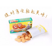 韩国进口儿童饼干韩美禾童趣印章饼干儿童早餐酥性饼干休闲零食