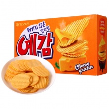 韩国进口零食品好丽友非油炸奶酪味薯片184g
