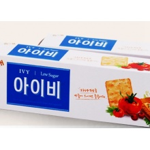 韩国进口 海太IVY无糖咸酥苏打饼干 代餐无糖饼干58g  