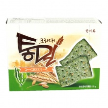 韩国进口食品 韩美禾全麦海苔味饼干55g