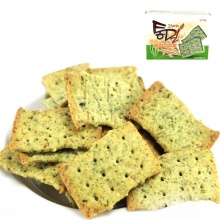 韩国进口食品 韩美禾全麦海苔味饼干55g