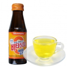 韩国进口饮料 维他500果味饮料100ml 补充VC果汁饮料