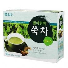 韩国进口丹特艾蒿玄米茶 韩国玄米艾草茶 225g盒装