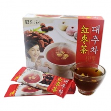 韩国进口红枣茶 丹特大枣茶225g 杏仁核桃红枣茶 养生茶 冲泡茶