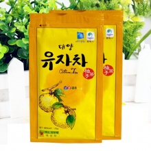 原装进口 韩国大洋蜂蜜柚子茶 柚子茶袋装375克盒