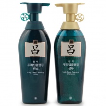 韩国进口正品 RYOE吕 绿吕洗发水 洗头膏 防脱发控油去屑养发2洗一护 