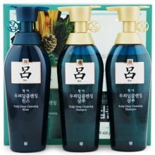 韩国进口正品 RYOE吕 绿吕洗发水 洗头膏 防脱发控油去屑养发2洗一护 