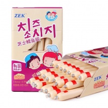 韩国进口 ZEK鳕鱼肠芝士味300g盒 香肠火腿肠鱼肠