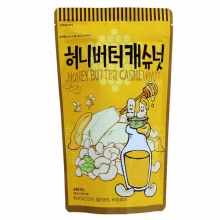 韩国进口汤姆农场蜂蜜黄油大腰果250g干果坚果零食品 