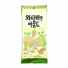 韩国进口汤姆农场芥末口味扁桃仁35g杏仁味坚果零食