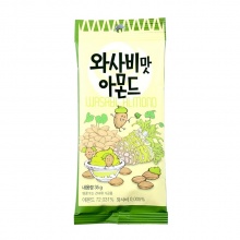 韩国进口汤姆农场芥末口味扁桃仁35g杏仁味坚果零食