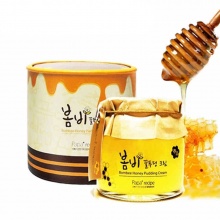 韩国春雨papa recipe蜂蜜果冻布丁睡眠面膜补水保湿面霜