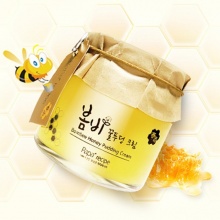 韩国春雨papa recipe蜂蜜果冻布丁睡眠面膜补水保湿面霜
