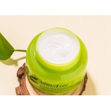 韩国Innisfree悦诗风吟绿茶保湿面霜50ml 混合肌肤平衡滋润补水