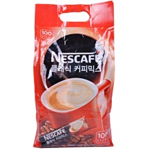 韩国进口 雀巢经典三合一速溶咖啡100条 1200g