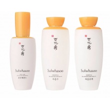 SULWHASOO雪花秀润致滋盈爽肤水乳液润燥精华三件套装