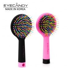 Eye Candy韩国彩虹丰盈S梳子按摩气囊梳减少静电大号9X20.5cm两色随机