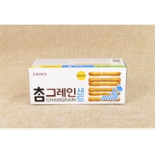 韩国进口零食 可拉奥牛奶苏打夹心饼干太口独立包装苏打饼干64g