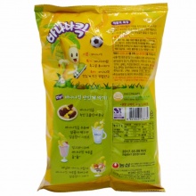 韩国进口农心香蕉味玉米脆条75g 香蕉脆果玉米爆休闲膨化零食品