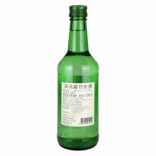 韩国原装进口清酒烧酒 新真露清酒竹炭酒17.8度瓶装