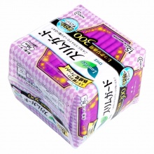 日本原装进口 花王卫生巾 乐而雅瞬吸轻薄零触感夜用护翼30cm15片