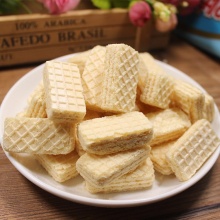 韩国进口零食九日牌威化饼干香草味80g休闲零食