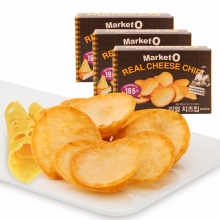 原装进口好丽友MarketO奶酪烤薯片纯土豆芝士薯片米饼 60g