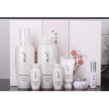雪花秀滋晶美白水乳两件套装套盒 滋润补水美白去黄提亮肤色