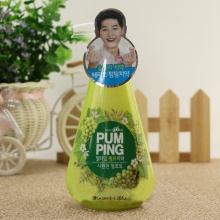 韩国进口正品 LG倍瑞傲按压式液体牙膏 洋甘菊青葡萄红柚