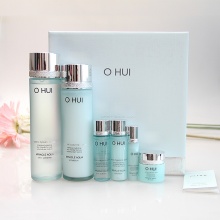 OHUI欧惠正品绿蓝色奇迹水乳面部护理两件套装