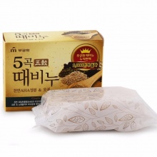 韩国进口正品 吴琼花 蜜栗皮 洗澡去灰皂 去泥皂 搓灰香皂100g